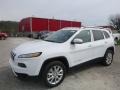 2017 Bright White Jeep Cherokee Limited 4x4  photo #1