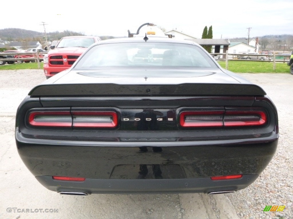 2017 Challenger GT AWD - Pitch Black / Black photo #5
