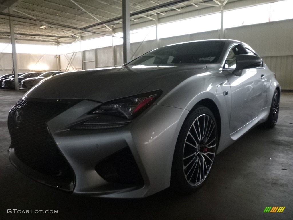 2017 RC F - Silver Lining Metallic / Circuit Red photo #4