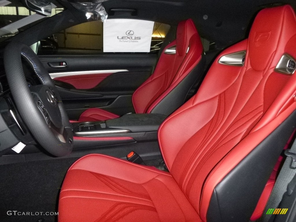 2017 Lexus RC F Front Seat Photo #119801045