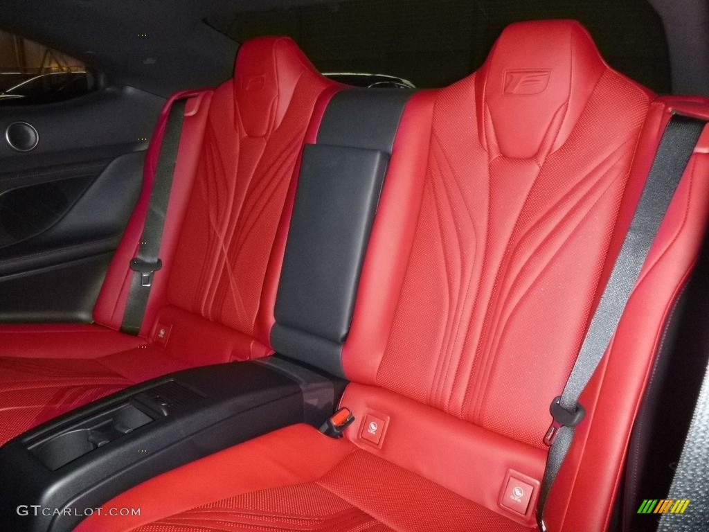 Circuit Red Interior 2017 Lexus RC F Photo #119801069