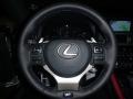 2017 Lexus RC Circuit Red Interior Steering Wheel Photo