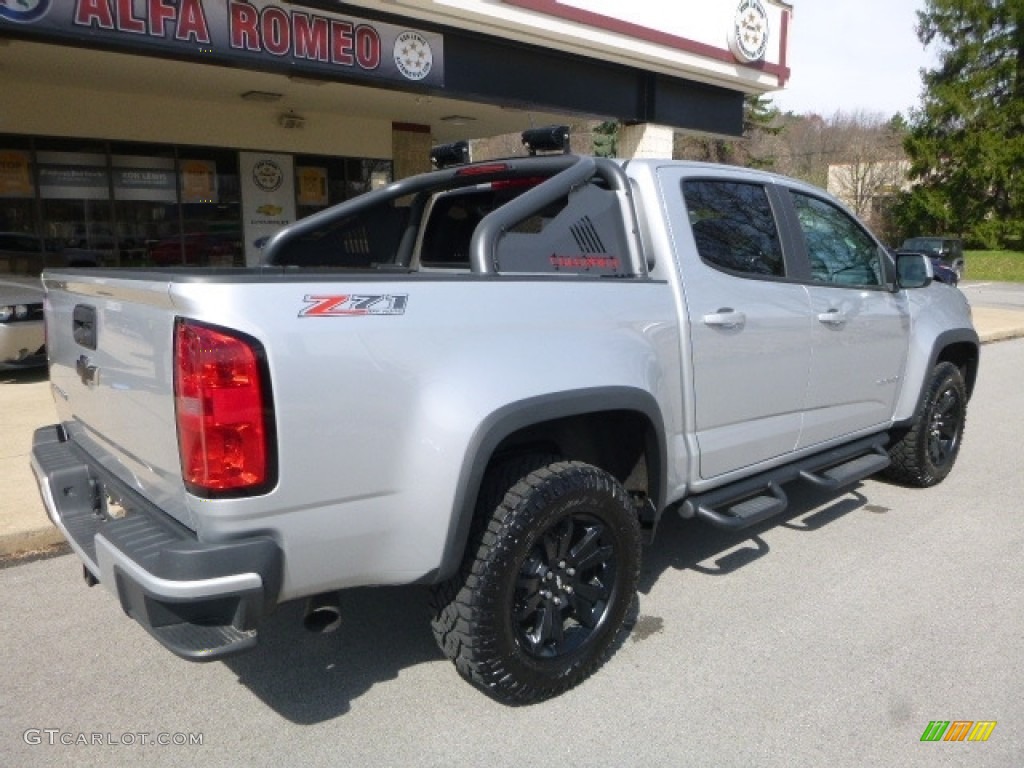 2016 Colorado Z71 Crew Cab 4x4 - Silver Ice Metallic / Jet Black photo #2