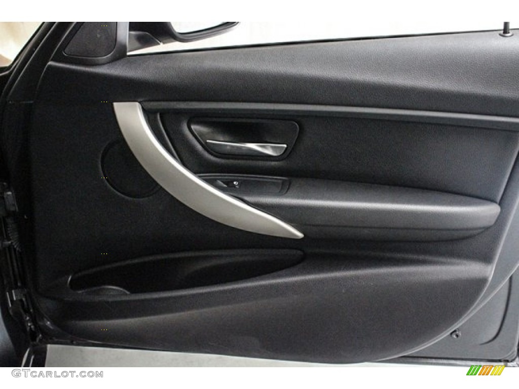 2014 3 Series 320i Sedan - Mineral Grey Metallic / Black photo #26