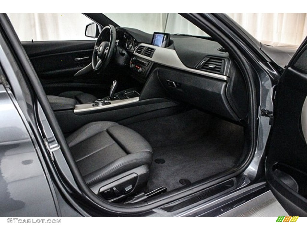 2014 3 Series 320i Sedan - Mineral Grey Metallic / Black photo #27