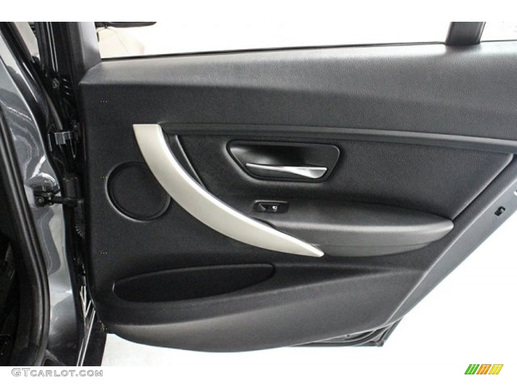 2014 3 Series 320i Sedan - Mineral Grey Metallic / Black photo #30