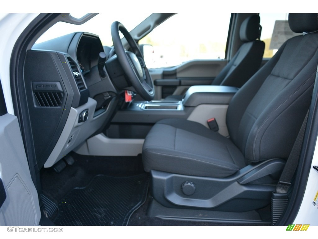 2017 F150 XL SuperCrew 4x4 - Oxford White / Black photo #8