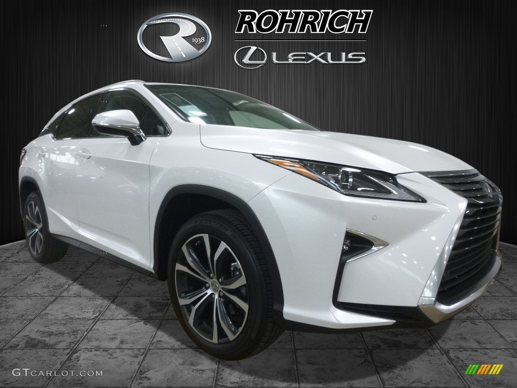 2017 RX 350 AWD - Eminent White Pearl / Parchment photo #1