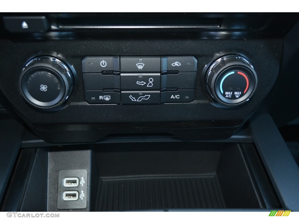 2017 F150 XL SuperCrew 4x4 - Oxford White / Black photo #15