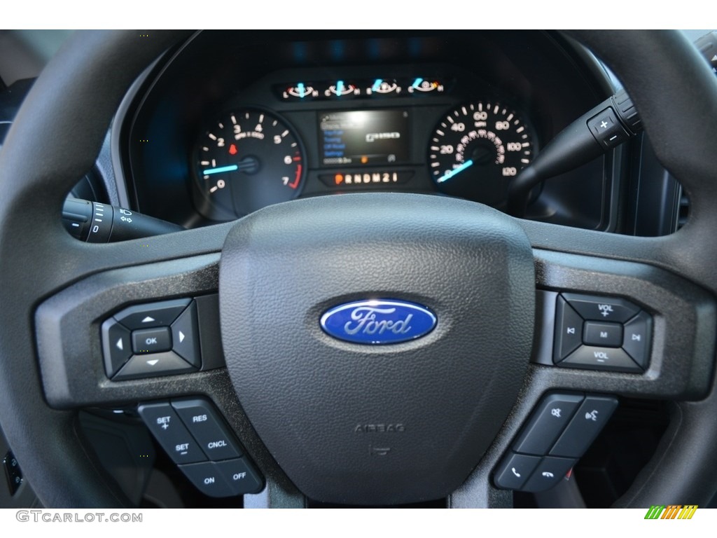2017 F150 XL SuperCrew 4x4 - Oxford White / Black photo #17