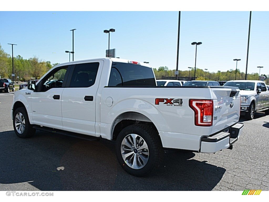 2017 F150 XL SuperCrew 4x4 - Oxford White / Black photo #20