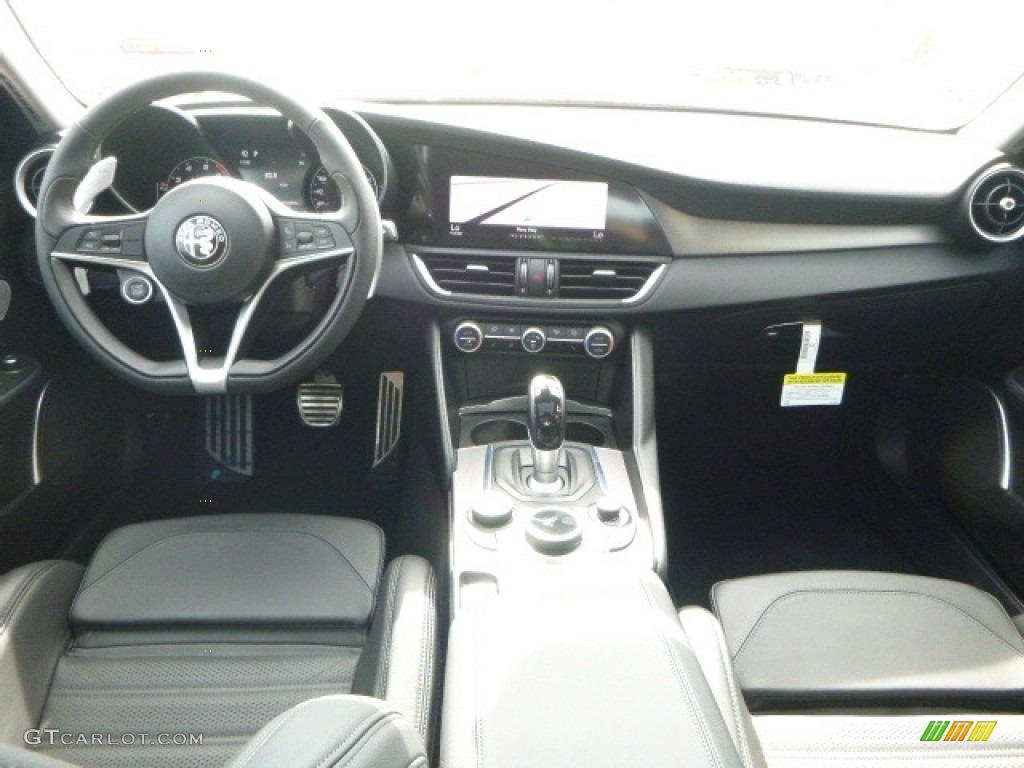 2017 Alfa Romeo Giulia Ti RWD Black Dashboard Photo #119803523