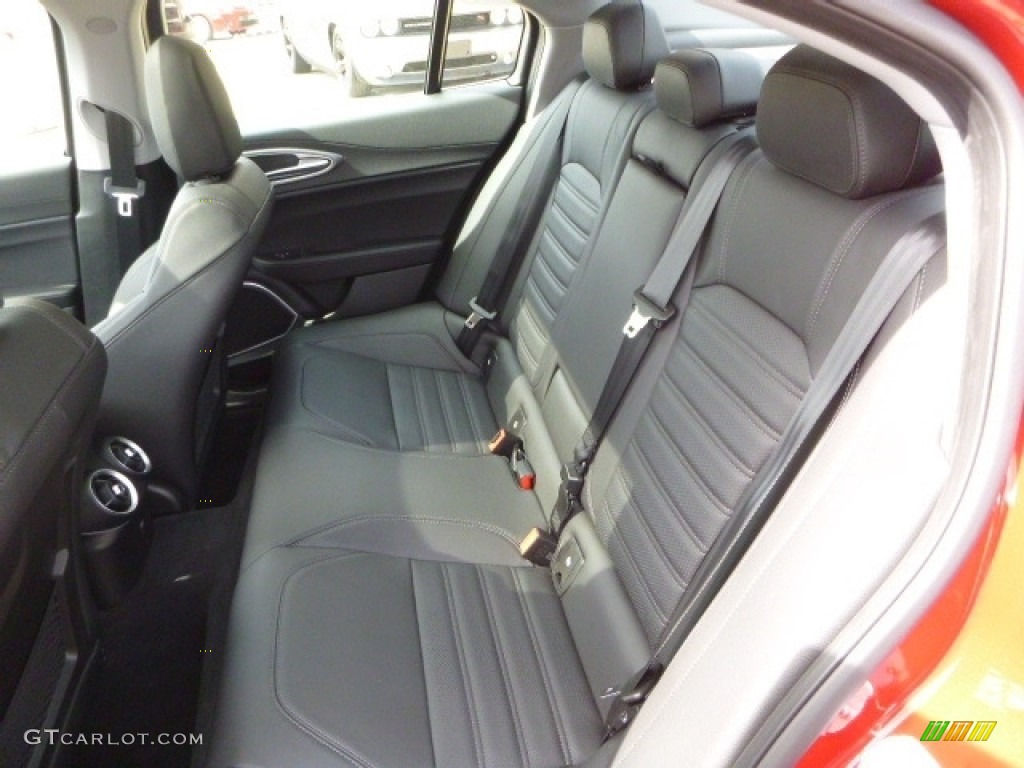 2017 Alfa Romeo Giulia Ti RWD Rear Seat Photo #119803544