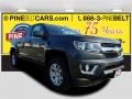 Cyber Gray Metallic 2017 Chevrolet Colorado LT Extended Cab 4x4