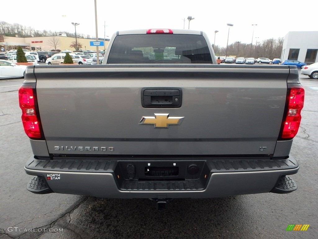 2017 Silverado 1500 LT Crew Cab 4x4 - Pepperdust Metallic / Jet Black photo #6