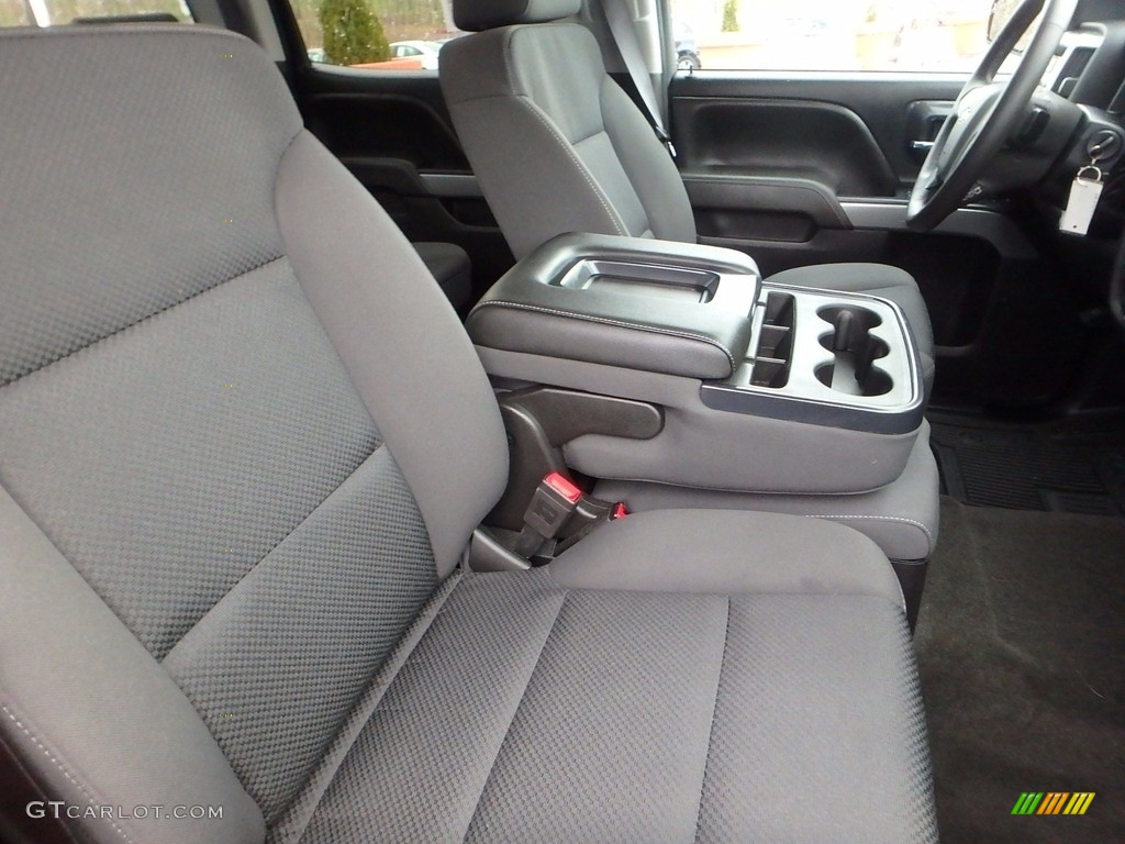 2017 Silverado 1500 LT Crew Cab 4x4 - Pepperdust Metallic / Jet Black photo #14