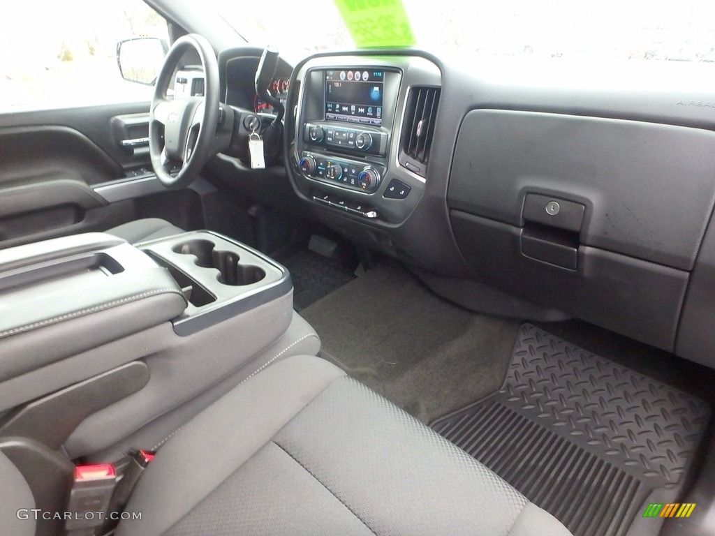 2017 Silverado 1500 LT Crew Cab 4x4 - Pepperdust Metallic / Jet Black photo #15