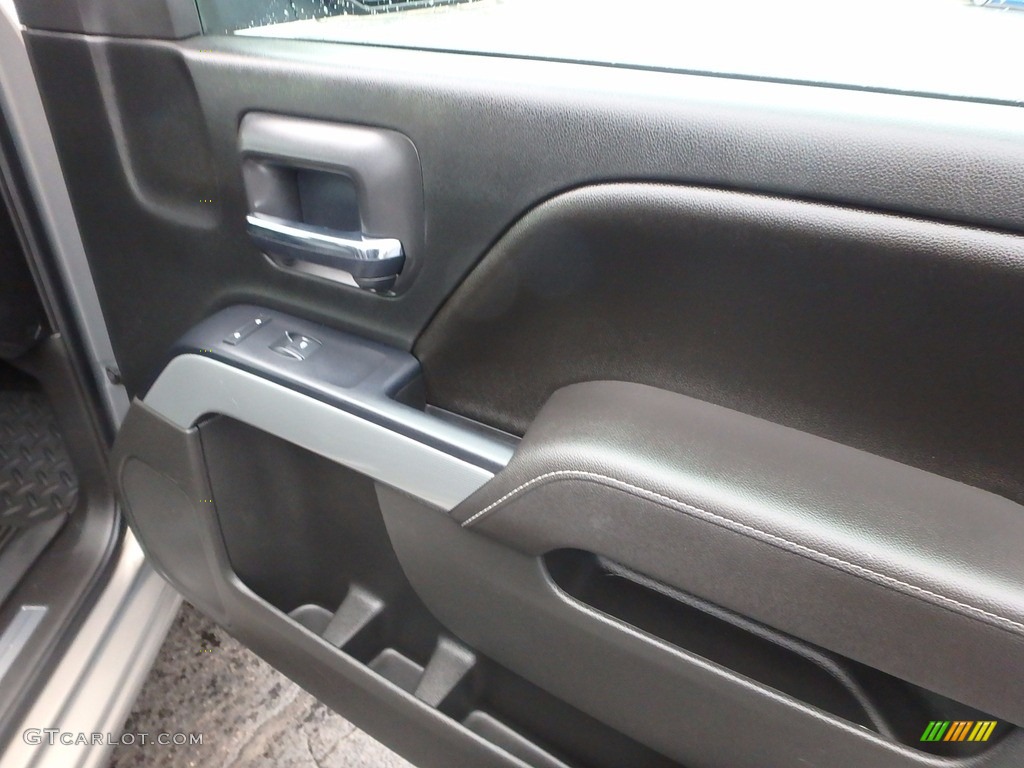 2017 Silverado 1500 LT Crew Cab 4x4 - Pepperdust Metallic / Jet Black photo #16
