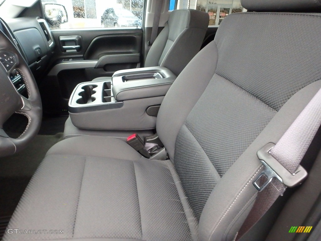 2017 Silverado 1500 LT Crew Cab 4x4 - Pepperdust Metallic / Jet Black photo #21