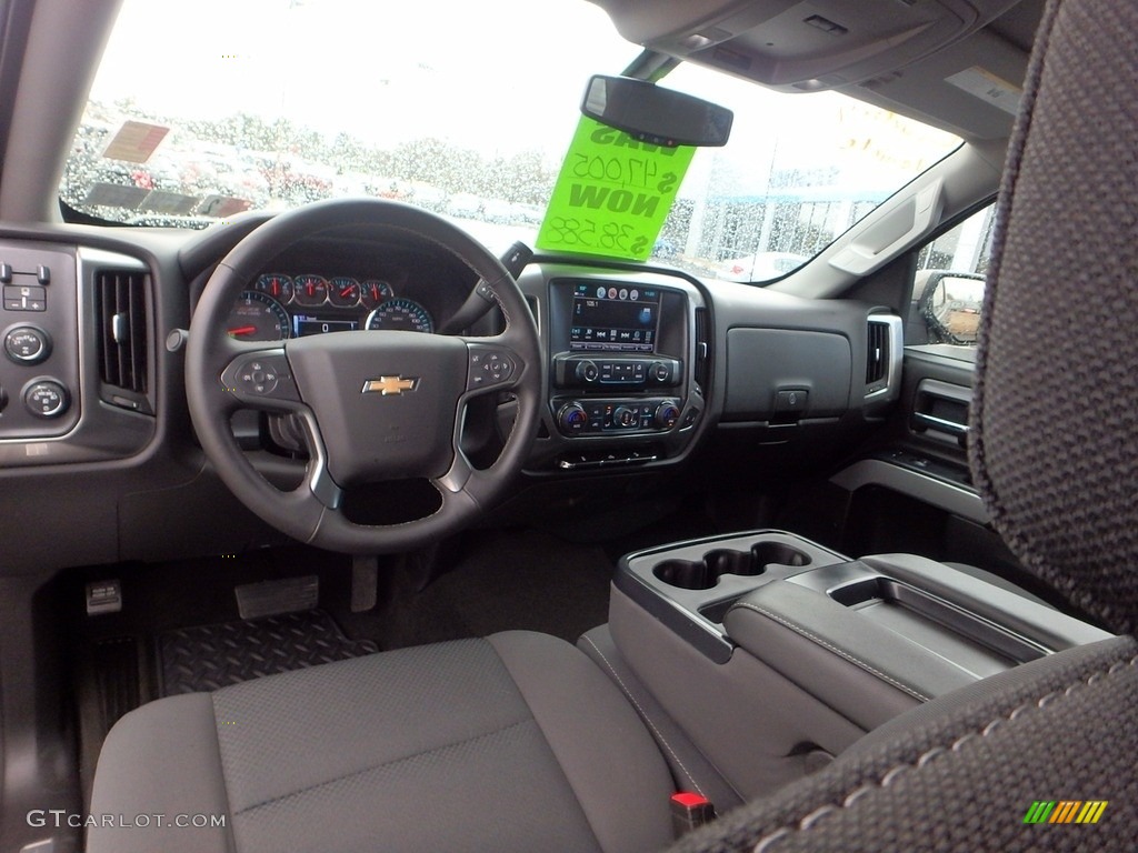 2017 Silverado 1500 LT Crew Cab 4x4 - Pepperdust Metallic / Jet Black photo #23