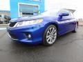 2014 Obsidian Blue Pearl Honda Accord EX-L V6 Coupe  photo #2