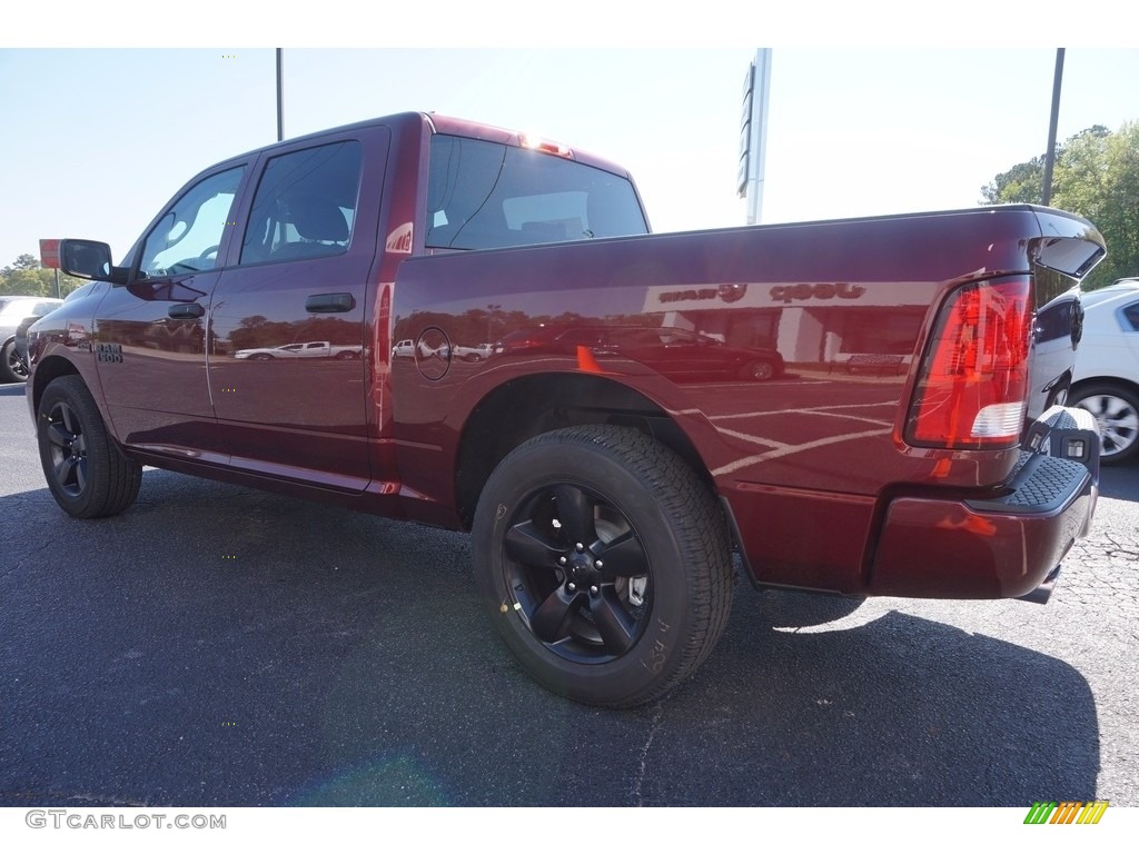 2017 1500 Express Crew Cab - Delmonico Red Pearl / Black/Diesel Gray photo #5