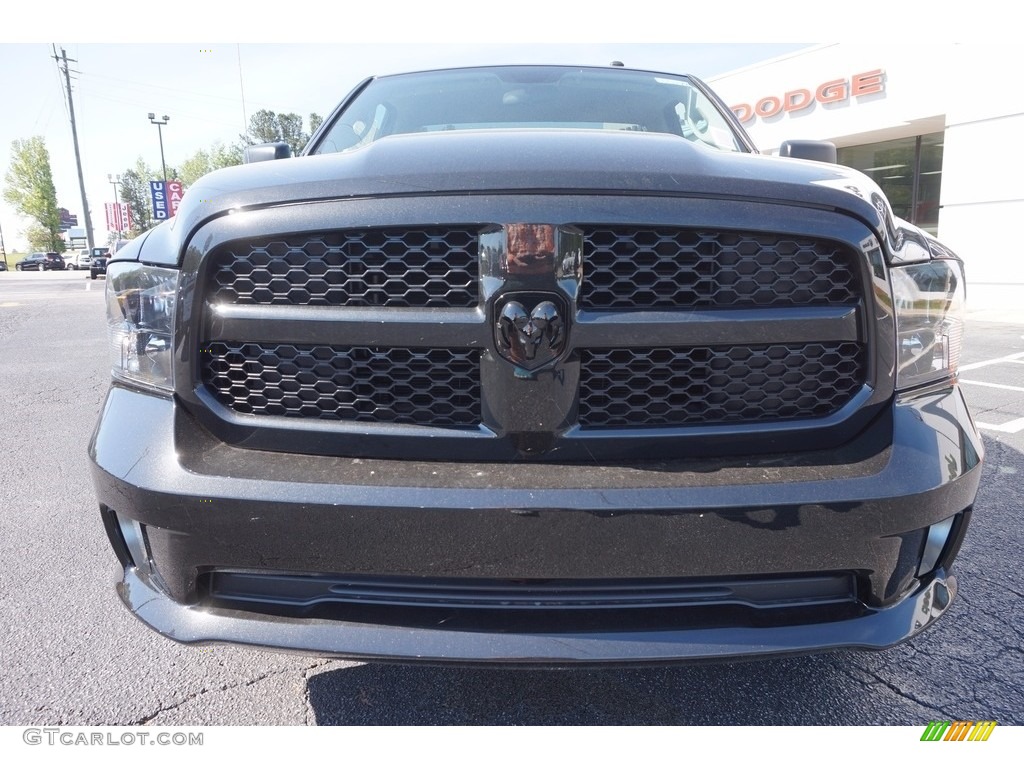 2017 1500 Express Regular Cab - Brilliant Black Crystal Pearl / Black/Diesel Gray photo #2