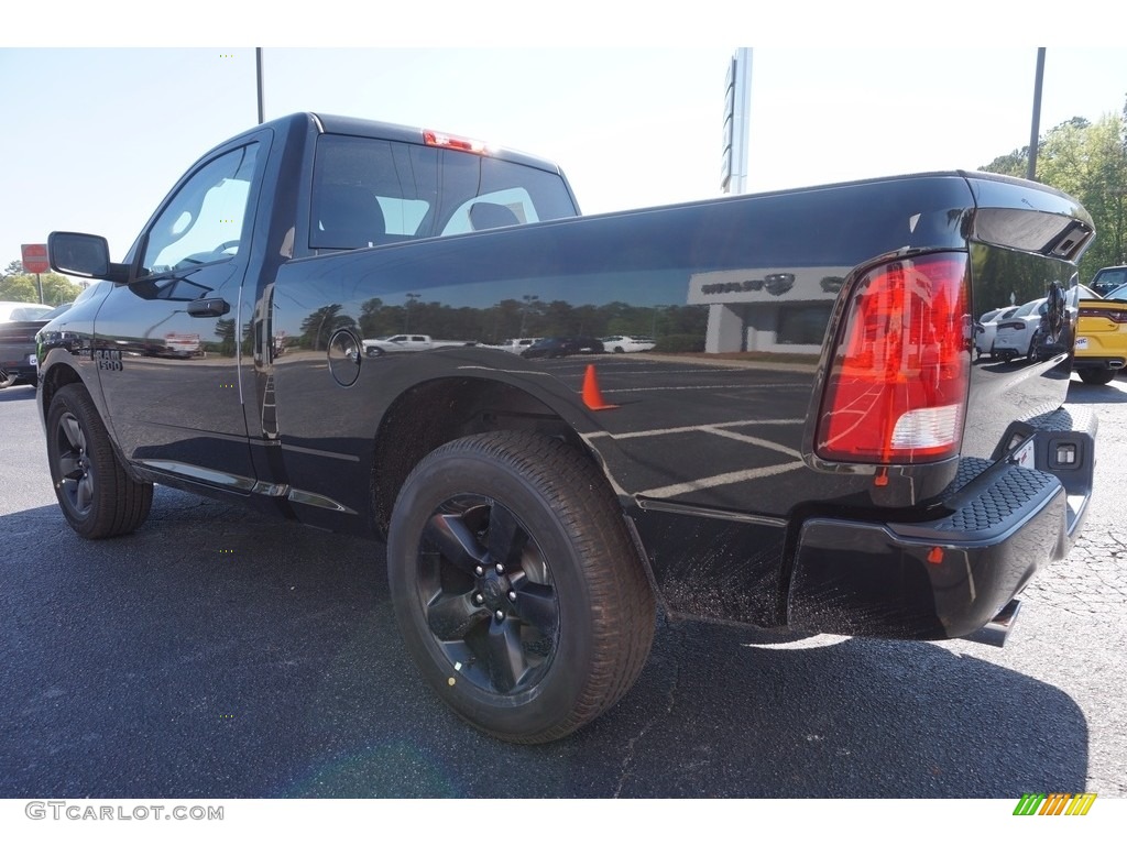 2017 1500 Express Regular Cab - Brilliant Black Crystal Pearl / Black/Diesel Gray photo #5