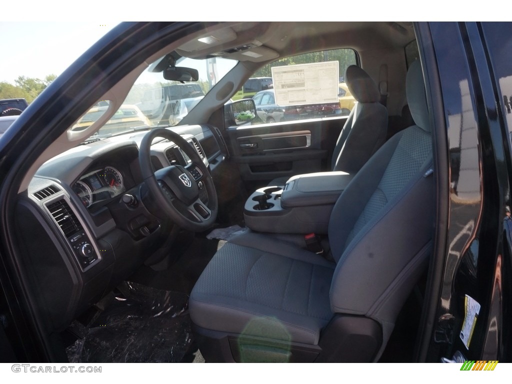 2017 1500 Express Regular Cab - Brilliant Black Crystal Pearl / Black/Diesel Gray photo #9