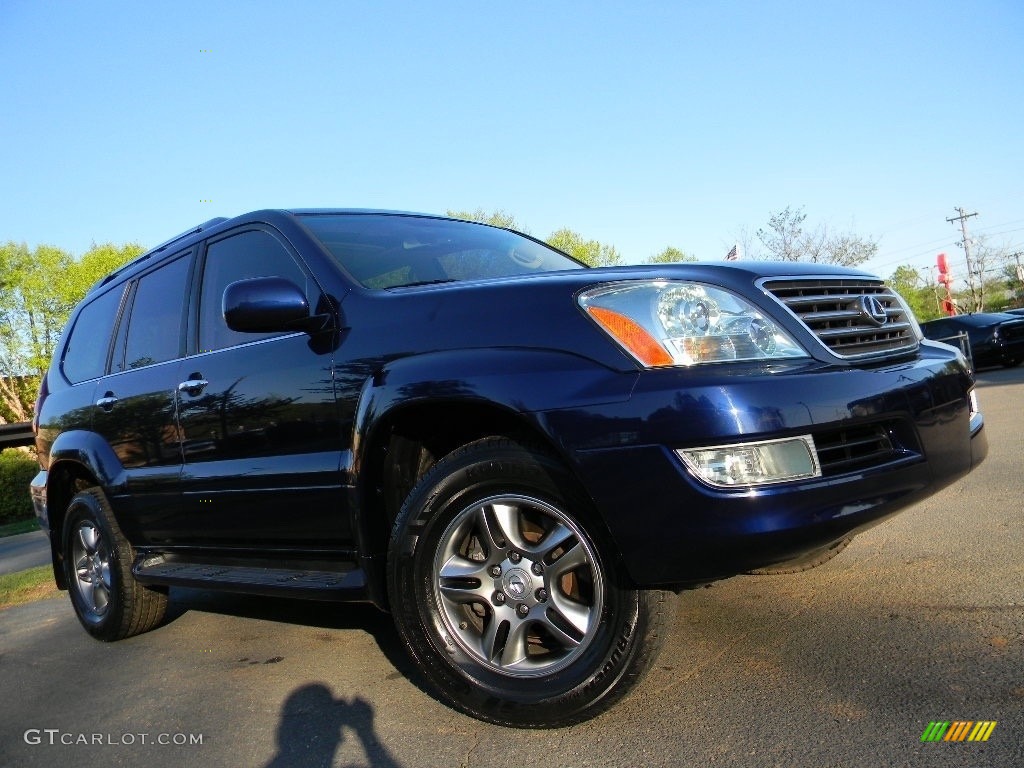 2008 GX 470 - Nautical Blue Metallic / Ivory photo #2