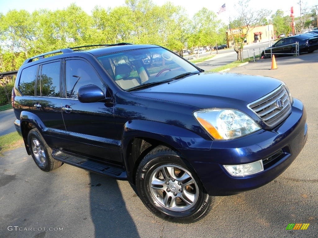 2008 GX 470 - Nautical Blue Metallic / Ivory photo #3