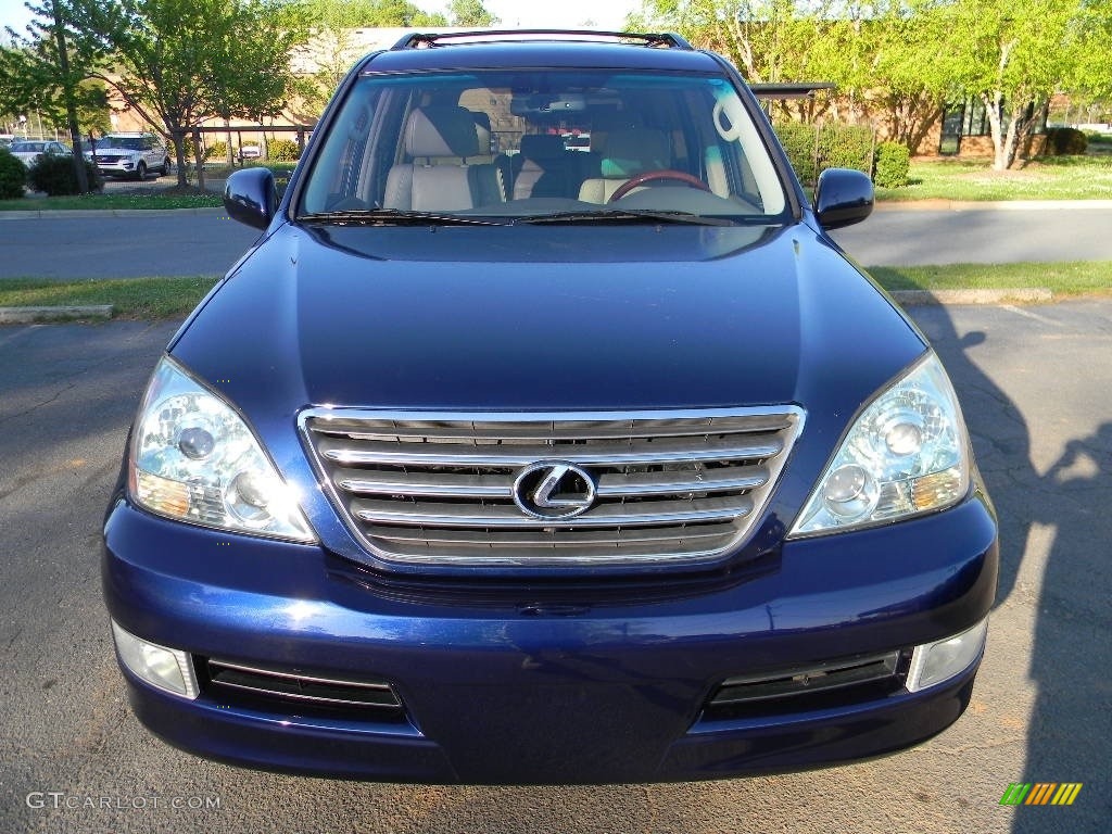 2008 GX 470 - Nautical Blue Metallic / Ivory photo #5