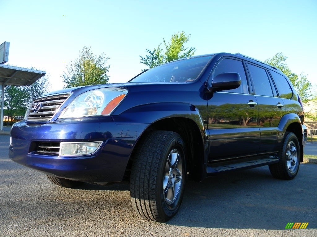 2008 GX 470 - Nautical Blue Metallic / Ivory photo #6