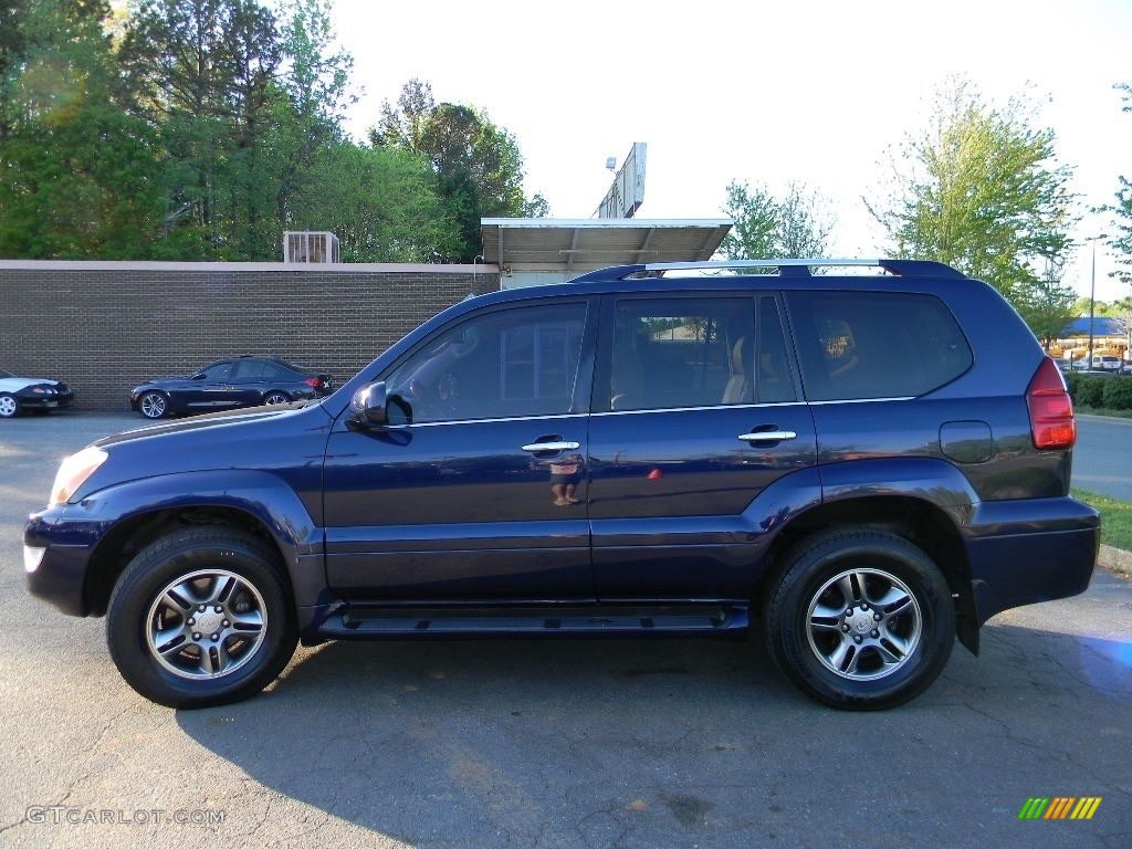 2008 GX 470 - Nautical Blue Metallic / Ivory photo #7