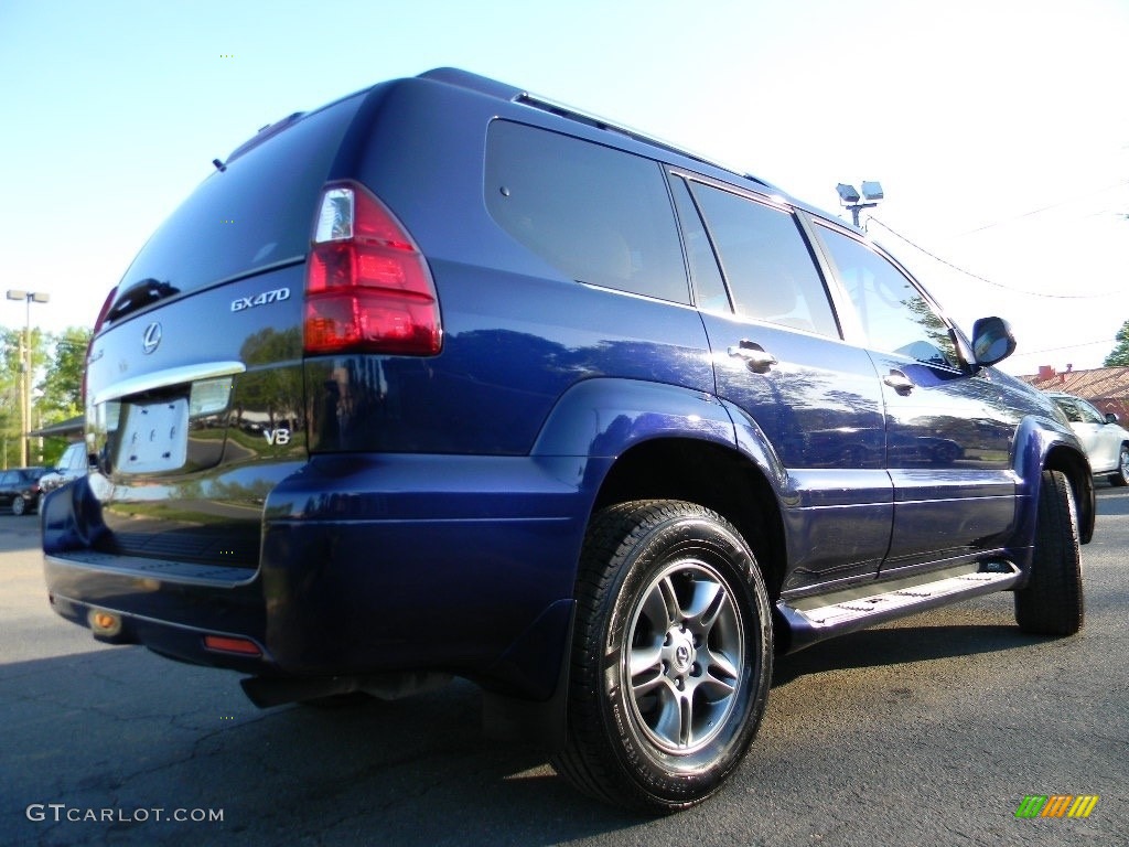 2008 GX 470 - Nautical Blue Metallic / Ivory photo #10