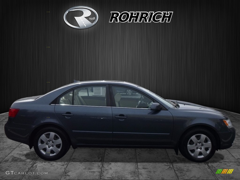2009 Sonata GLS - Willow Gray / Camel photo #2