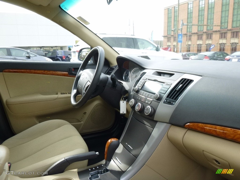 2009 Sonata GLS - Willow Gray / Camel photo #13