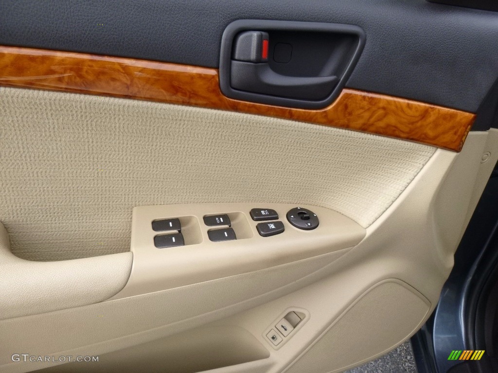 2009 Sonata GLS - Willow Gray / Camel photo #19