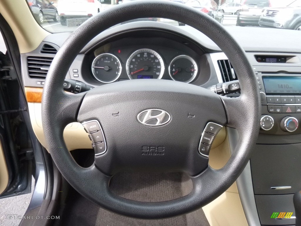 2009 Sonata GLS - Willow Gray / Camel photo #21