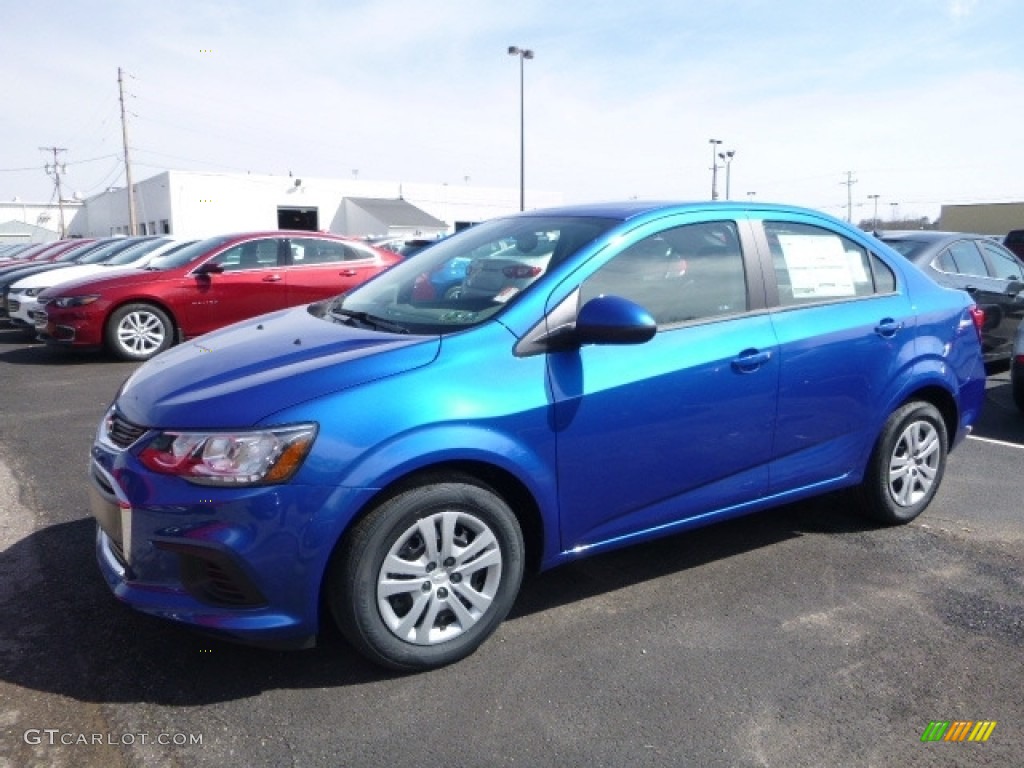 2017 Kinetic Blue Metallic Chevrolet Sonic Ls Sedan