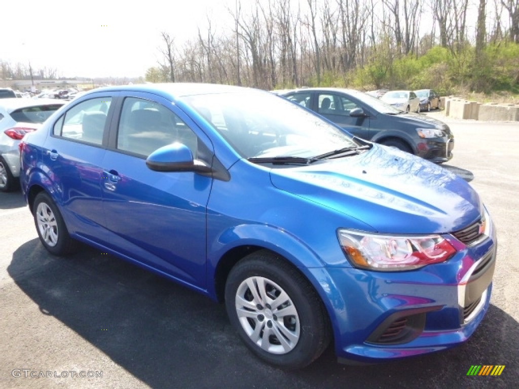 Kinetic Blue Metallic 2017 Chevrolet Sonic LS Sedan Exterior Photo #119813042
