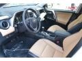 2017 Toyota RAV4 Nutmeg Interior Front Seat Photo
