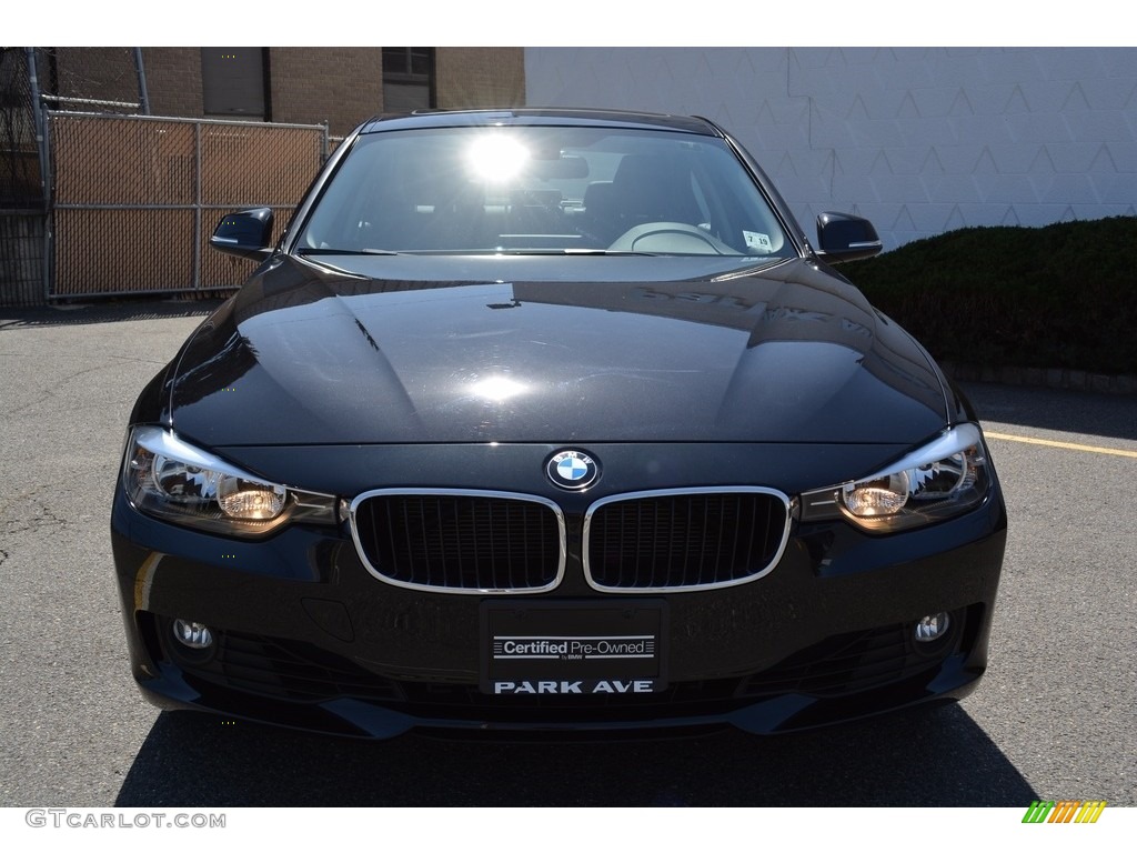 2014 3 Series 328i xDrive Sedan - Black Sapphire Metallic / Black photo #7