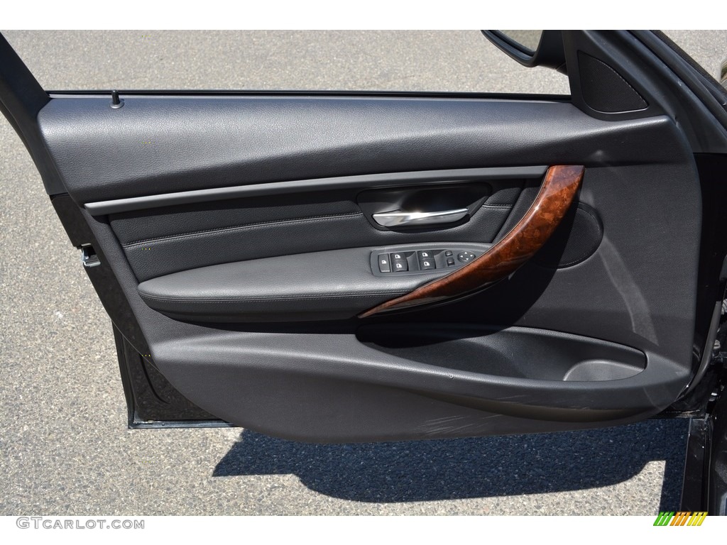 2014 3 Series 328i xDrive Sedan - Black Sapphire Metallic / Black photo #8