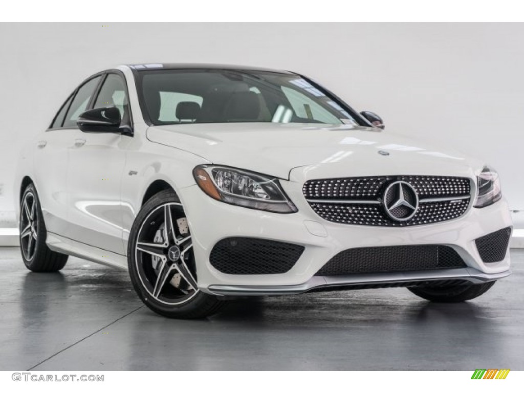 Polar White 2017 Mercedes-Benz C 43 AMG 4Matic Sedan Exterior Photo #119813477