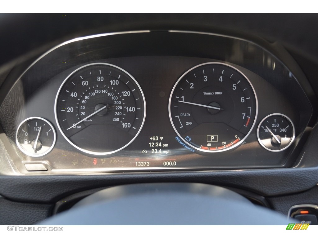 2014 3 Series 328i xDrive Sedan - Black Sapphire Metallic / Black photo #21