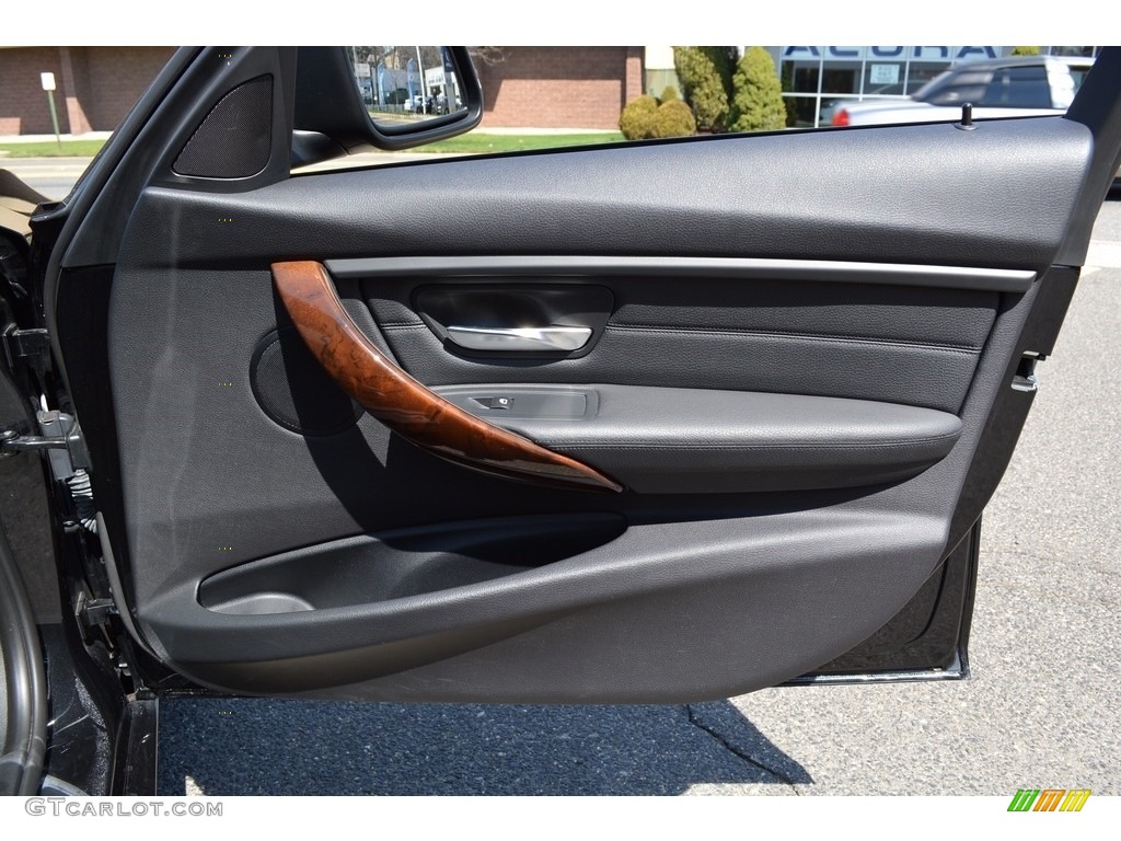 2014 3 Series 328i xDrive Sedan - Black Sapphire Metallic / Black photo #26
