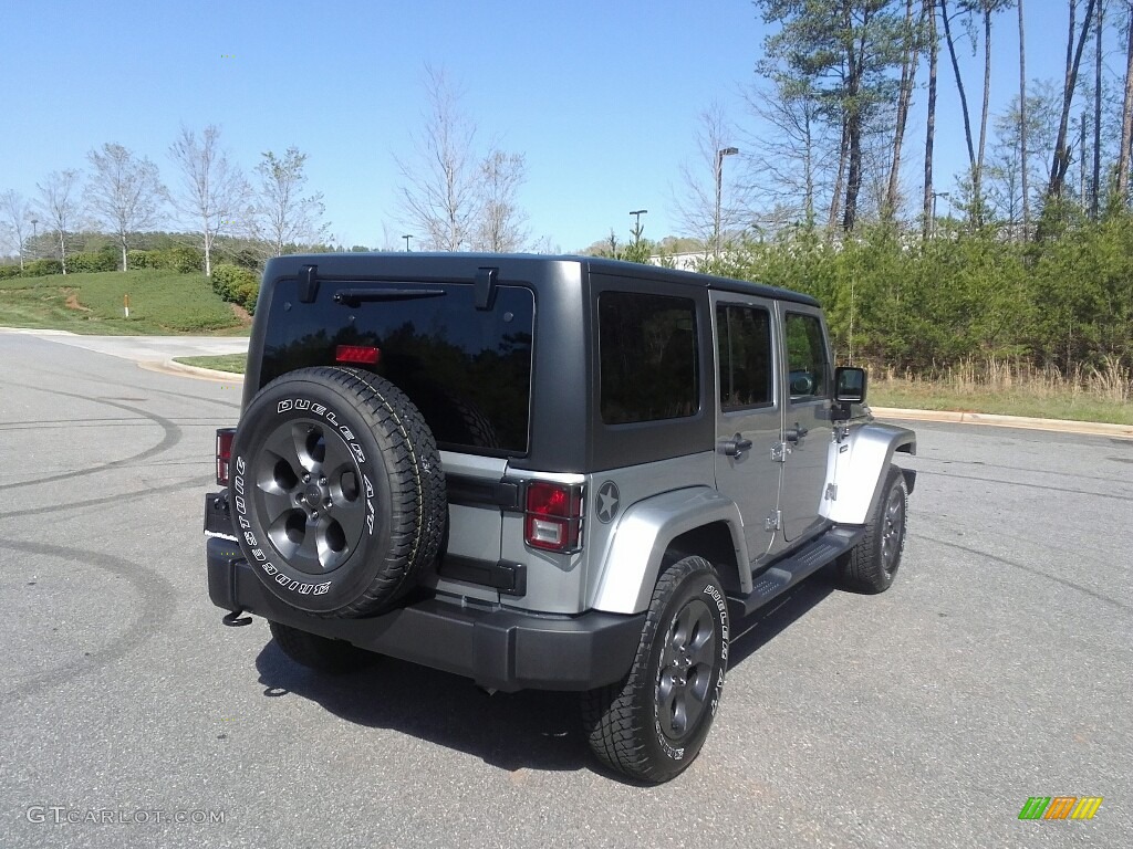 2017 Wrangler Unlimited Freedom Edition 4x4 - Billet Silver Metallic / Black photo #6