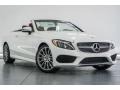 Polar White 2017 Mercedes-Benz C 300 Cabriolet Exterior