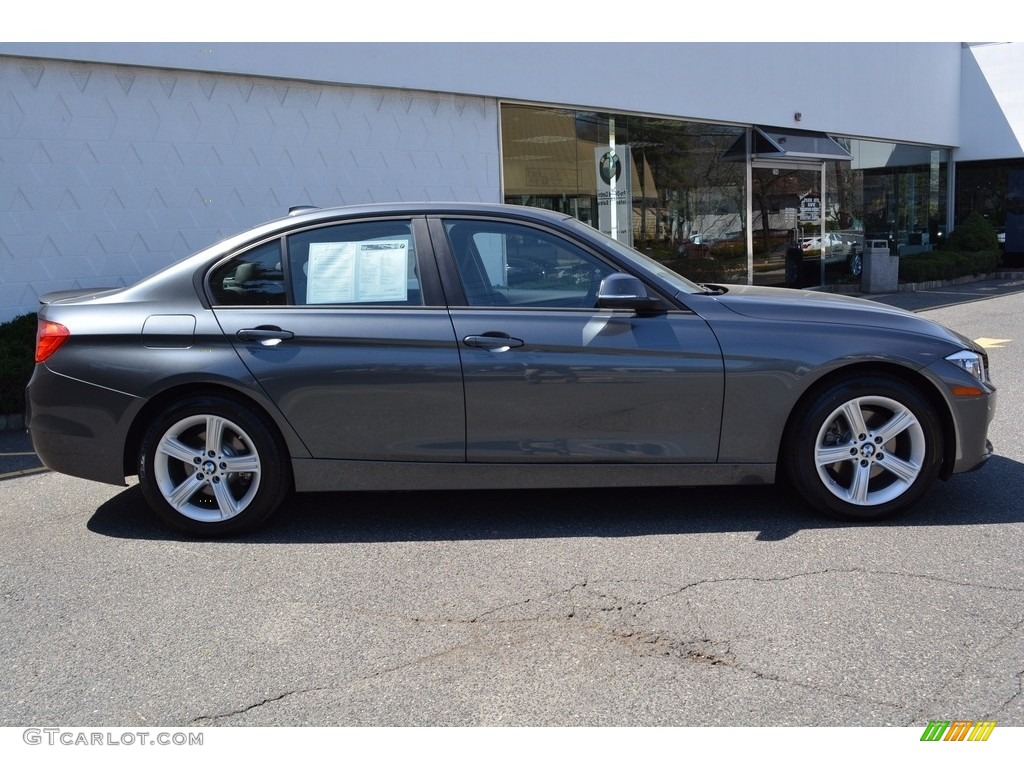 2014 3 Series 328i xDrive Sedan - Mineral Grey Metallic / Black photo #2